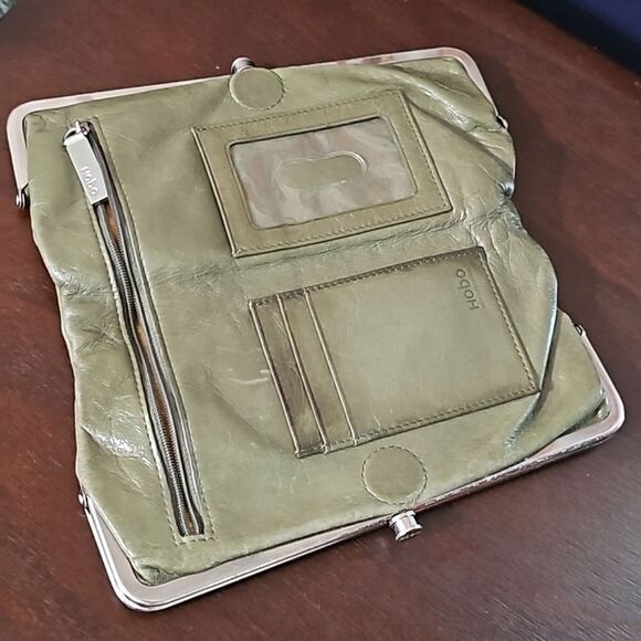 HOBO Distressed Leather Wallet - Picture 2 of 8